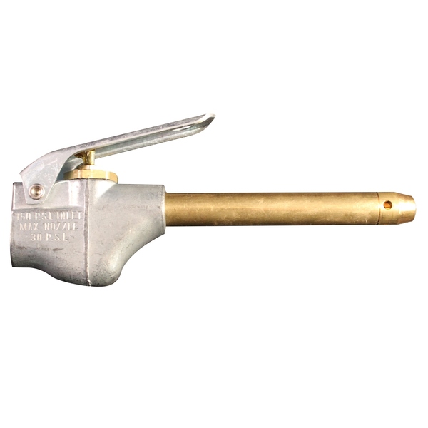 Milton Lever Style Blow Gun, OSHA Tip, 1/4" NPT, PK25 150BK